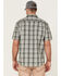 Image #4 - Carhartt Men's Rugged Flex Relaxed Fit Short Sleeve Snap Plaid Shirt, , hi-res