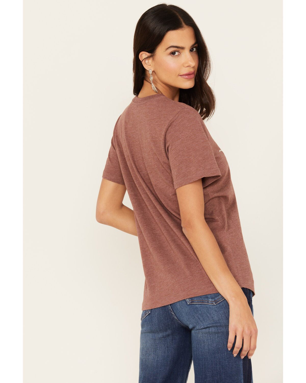Image #4 - Wrangler Women's Longhorn Short Sleeve Graphic Tee, , hi-res