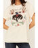 Image #3 - Idyllwind Women's Rowena Embellished Short Sleeve Graphic Tee , Off White, hi-res