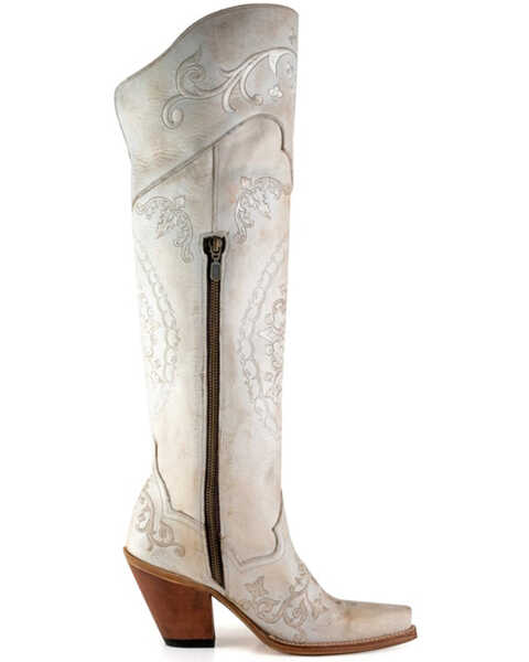 Image #2 - Dan Post Women's Bernadette Western Boots - Snip Toe, , hi-res