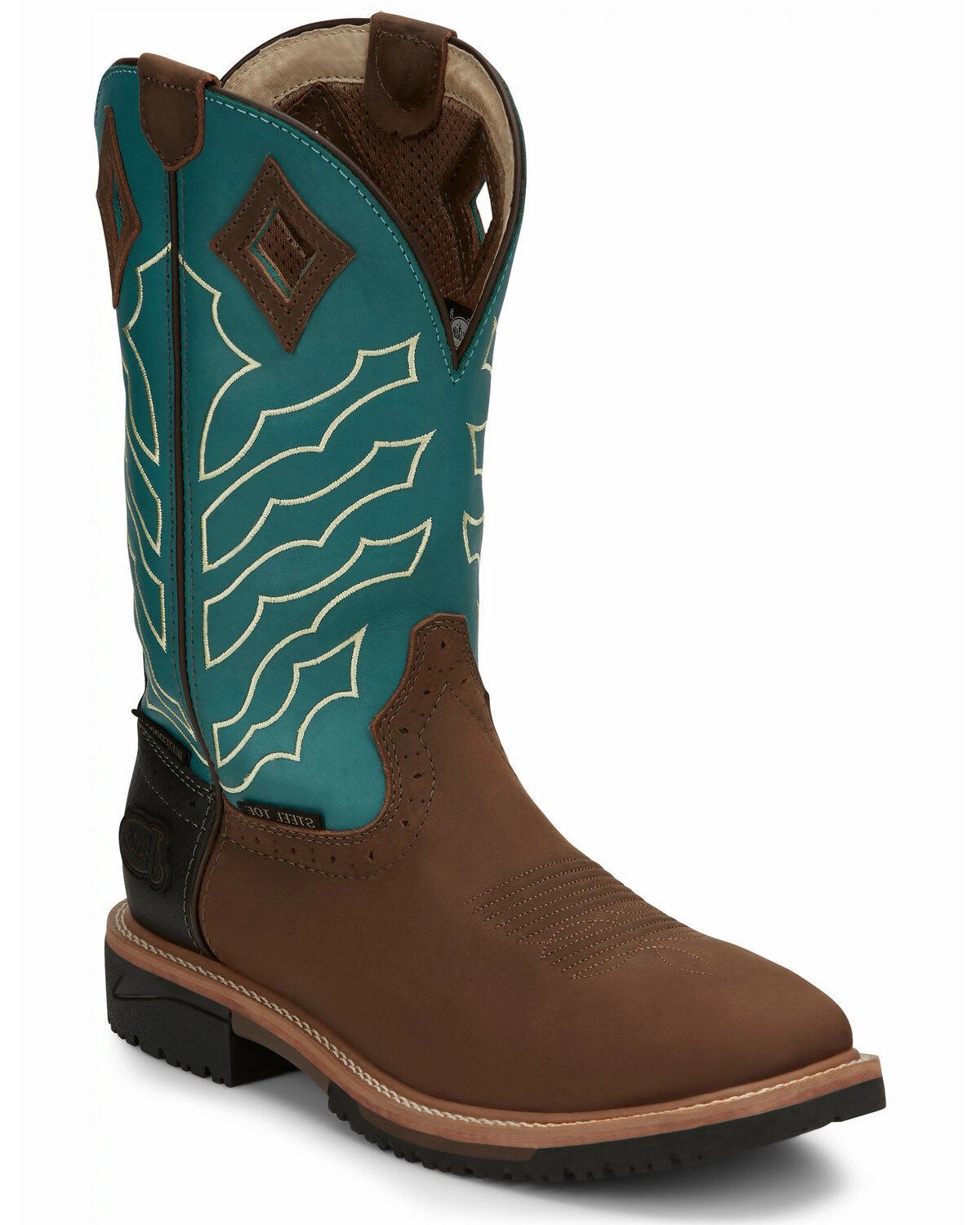 new justin work boots