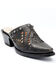 Dan Post Women's Inlay Mules - Snip Toe, Black, hi-res