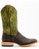 Image #2 - Cody James Men's Exotic Shark Western Boots - Broad Square Toe, Green, hi-res