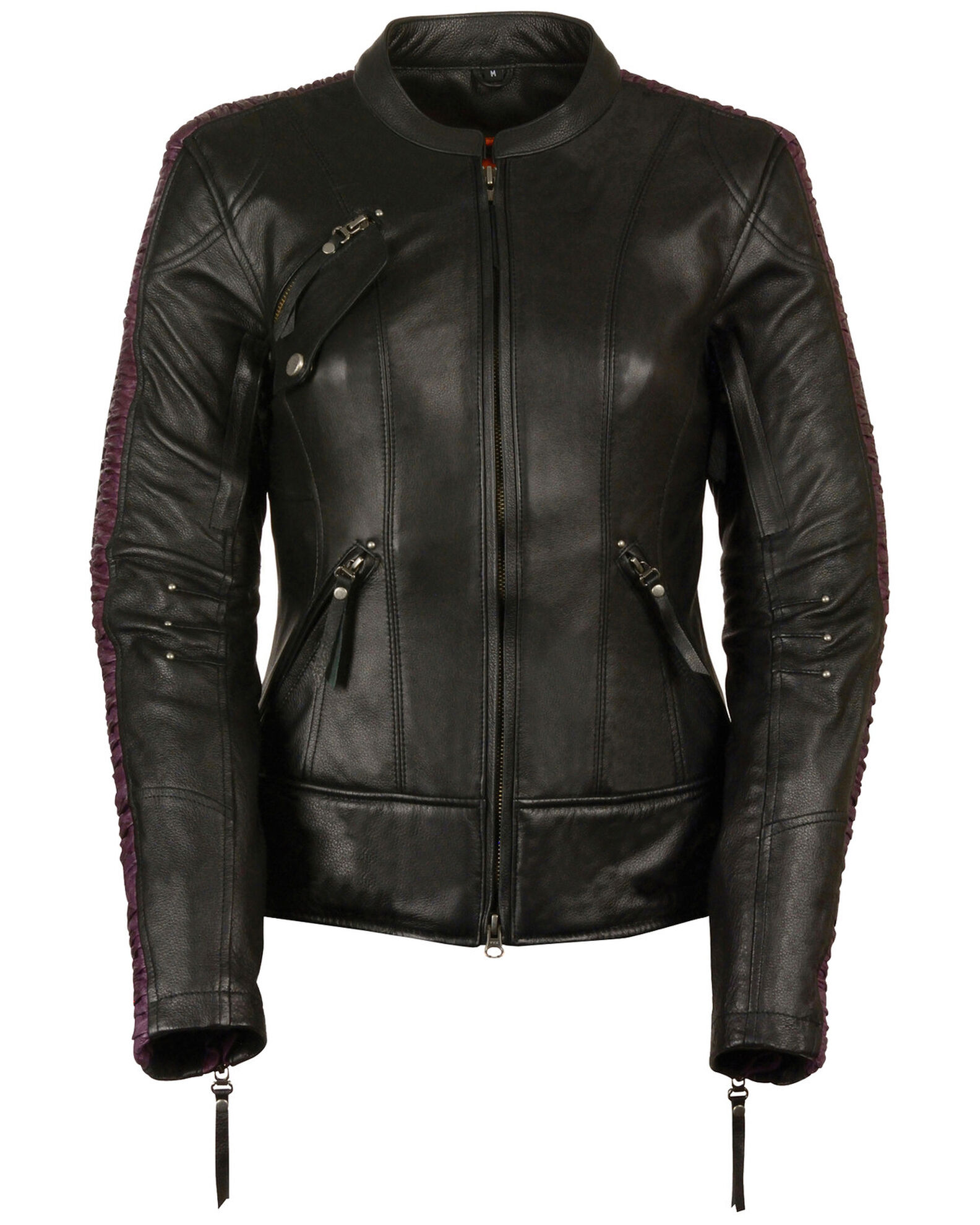 Image #1 - Milwaukee Leather Women's Concealed Carry Embroidered Phoenix Leather Jacket - 5X, , hi-res