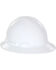 Image #1 - Radians Men's White Quartz Full Brim Hard Hats, White, hi-res