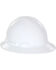 Image #1 - Radians Men's White Quartz Full Brim Hard Hats , White, hi-res