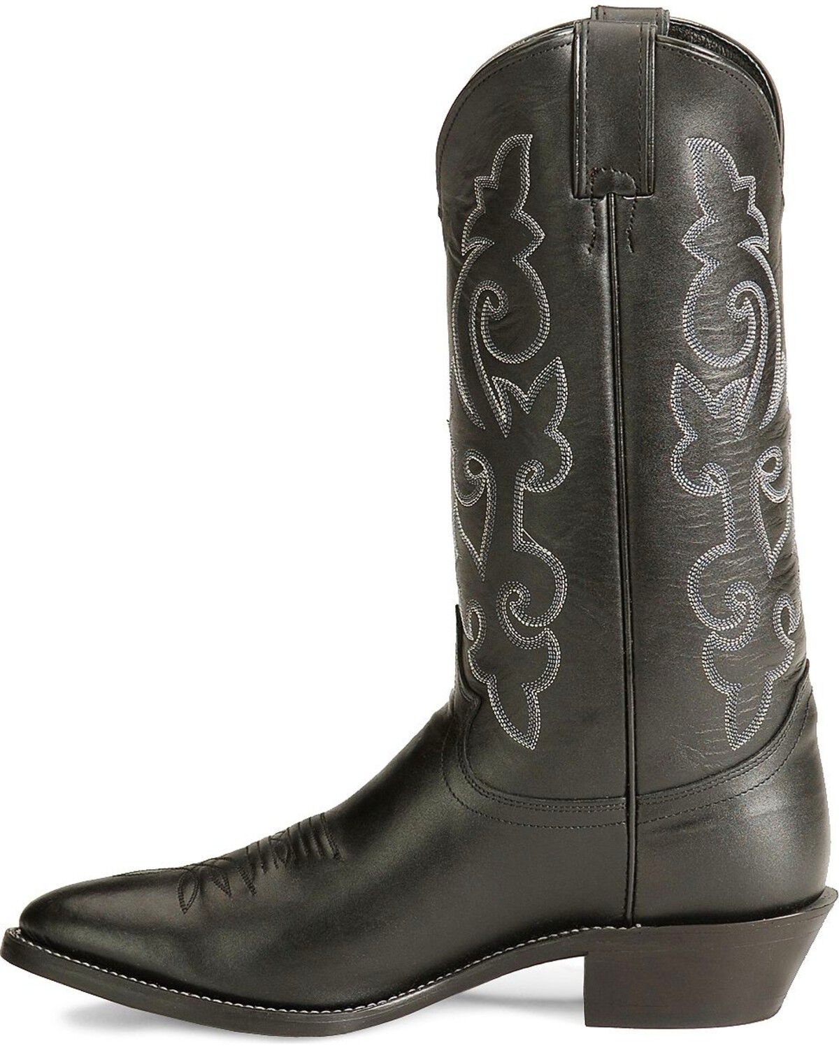 calf high western boots