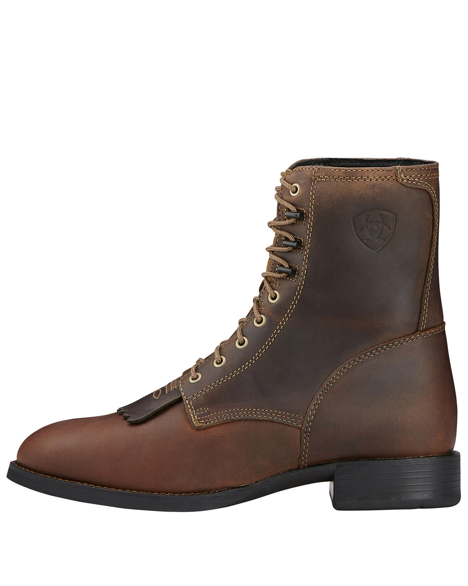 Ariat Men s Heritage Lacer Western Boots Round Toe Boot Barn