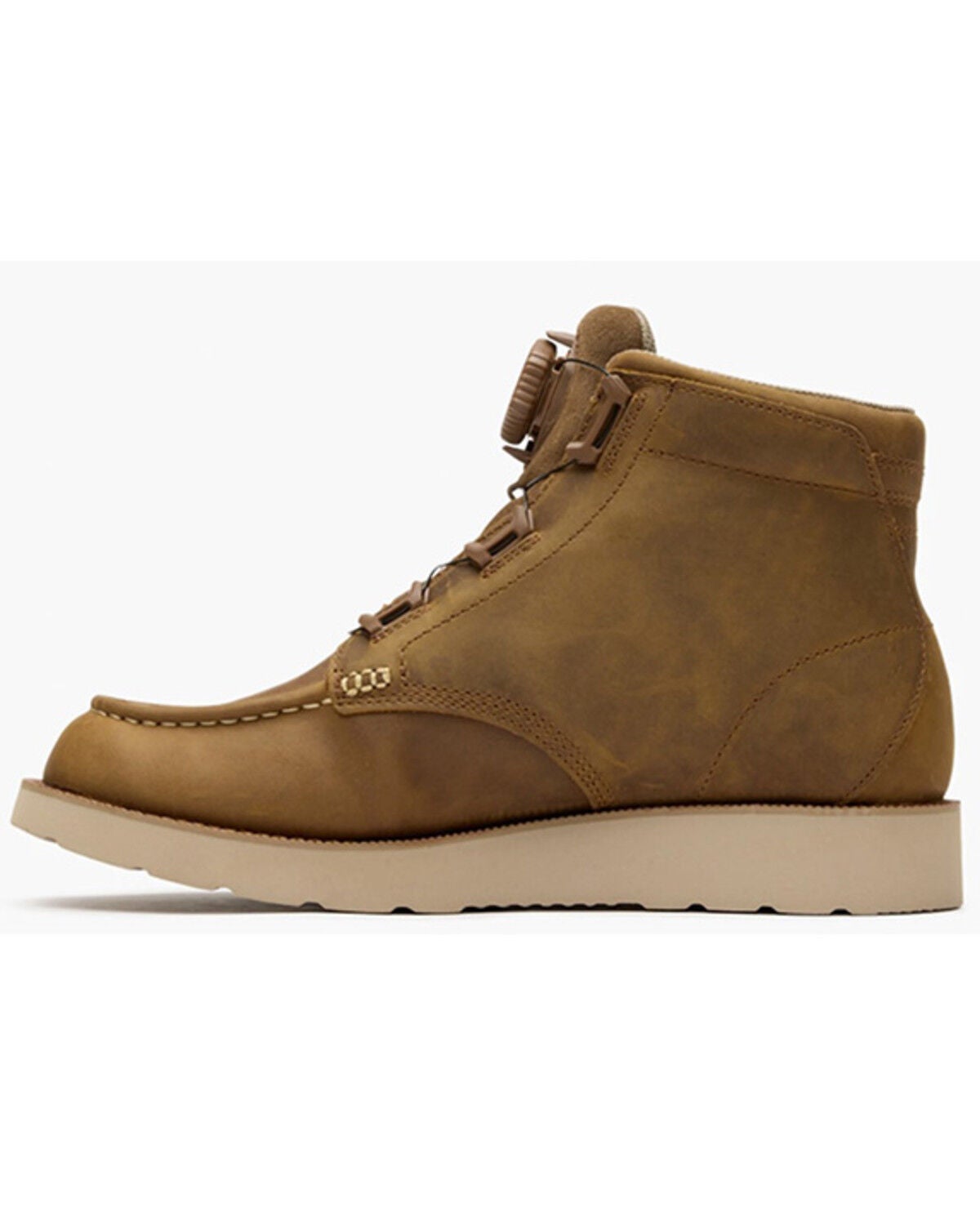 Image #3 - Rocky Men's Monocrepe Wedge 6" BOA&reg; Work Boots - Composite Toe, Black, hi-res