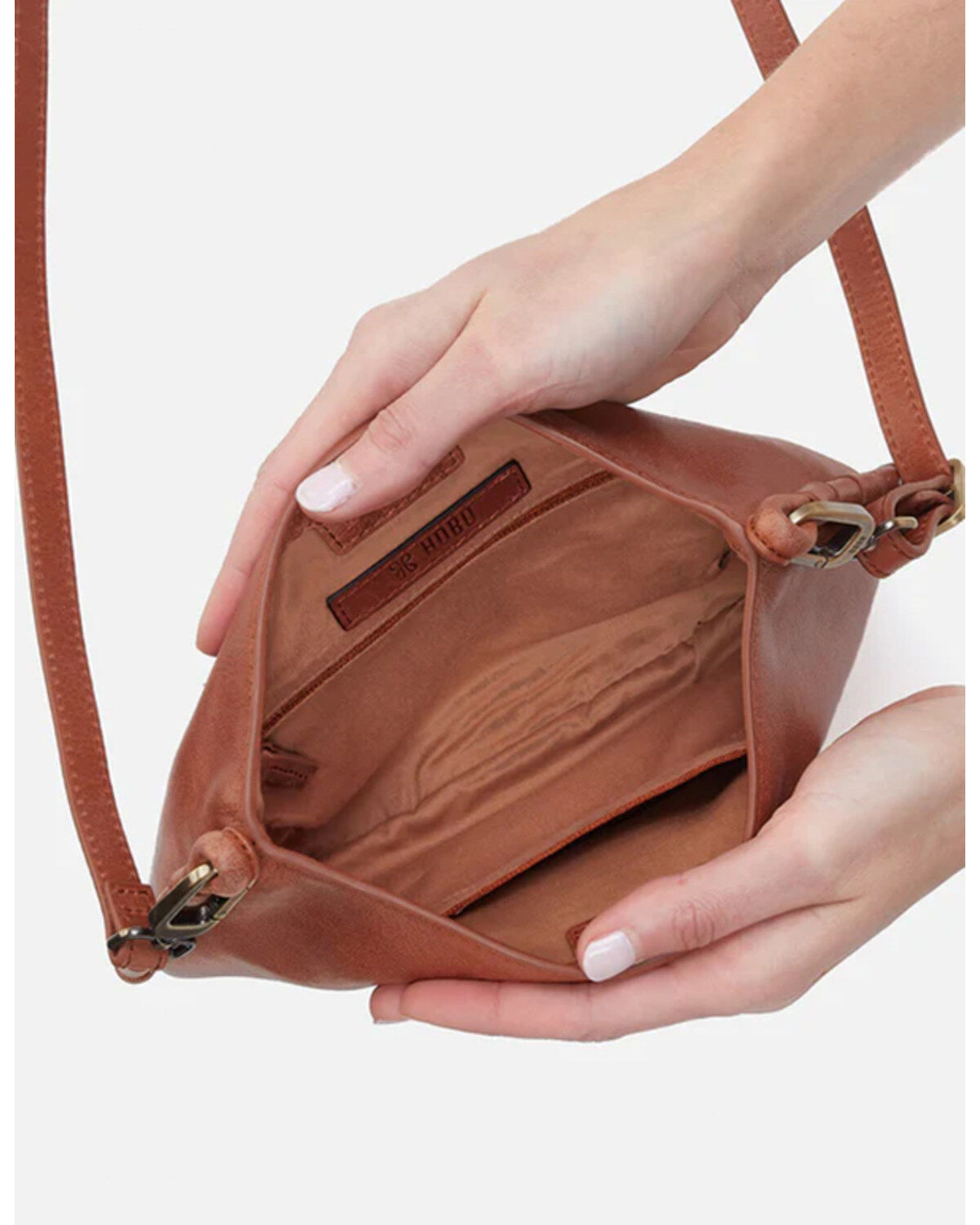 Image #2 - Hobo Women's Phoebe Crossbody Bag, Tan, hi-res