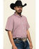 Image #3 - Cody James Core Men's Wild Ride Small Plaid Short Sleeve Western Shirt, , hi-res