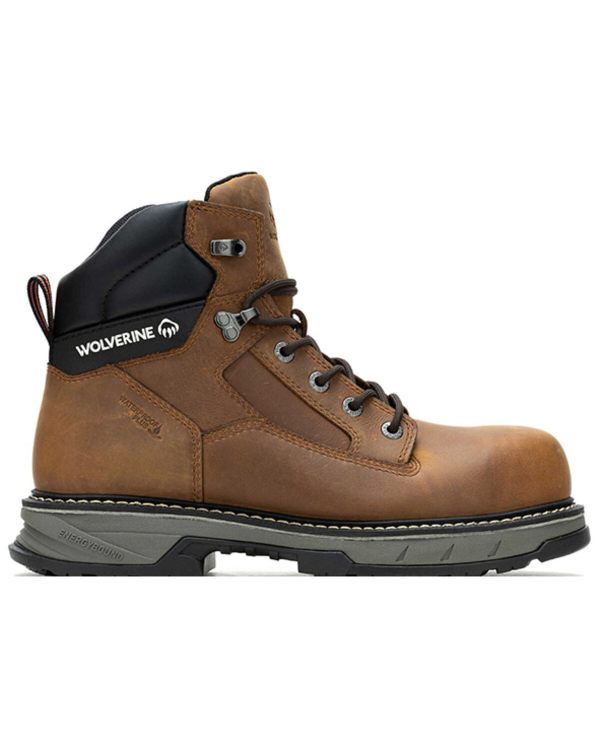 Image #2 - Wolverine Men's 6" Reforce EnergyBound™ CarbonMax® Work Boots - Composite Toe, Beige, hi-res