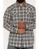 Image #3 - Moonshine Spirit&reg;&nbsp;Men's Kick Back Dobby Plaid Print Long Sleeve Snap Western Shirt, Black, hi-res