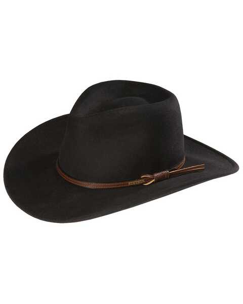 Image #1 - Stetson Men's Bozeman Wool Felt Crushable Cowboy Hat, , hi-res
