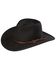 Stetson Bozeman Crushable Wool Hat, Black, hi-res