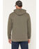 Image #4 - Carhartt Men's FR Force&reg; Marquette Logo Hooded Sweatshirt, Grey, hi-res