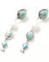 Image #1 - Shyanne Women's Western Romance Earrings, Silver, hi-res