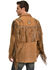Scully Men's Hand Laced Bead Trim Coat, Buck Tan, hi-res