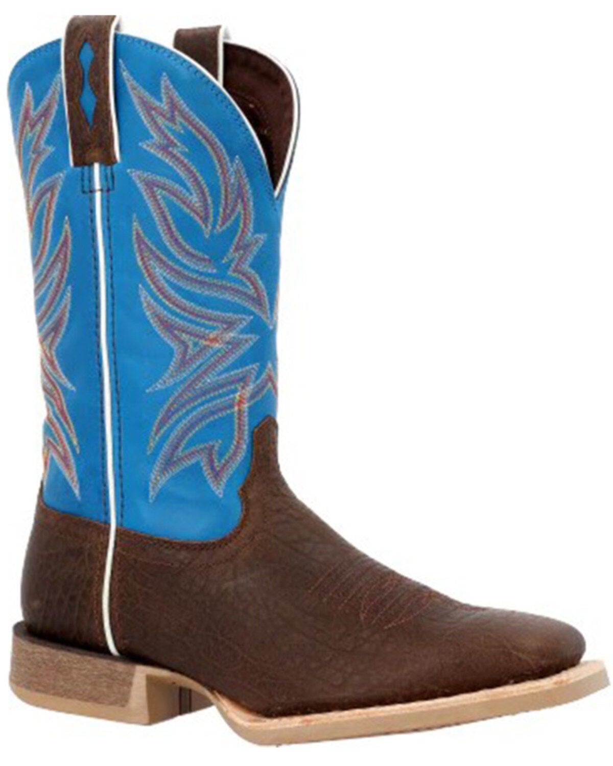 Durango Men's Rebel Pro&trade; Performance Western Boots - Broad Square Toe, Blue, hi-res