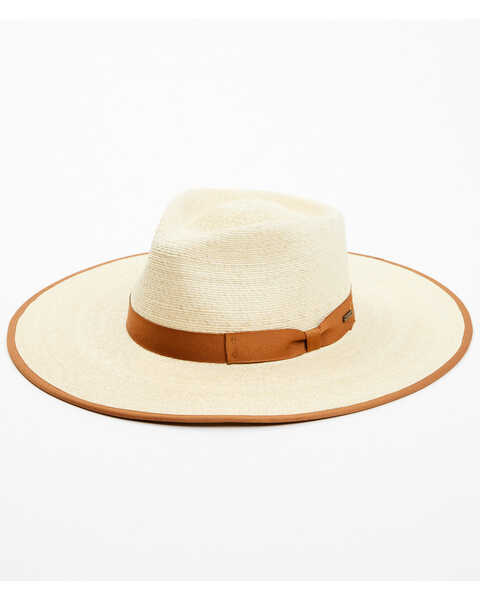 Brixton Women's Jo Straw Ranch Hat, Natural, hi-res