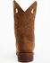 Image #5 - RANK 45® Men's Warrior Performance Western Boots - Broad Square Toe, Coffee, hi-res