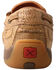 Image #4 - Twisted X Men's Ostrich Print Driving Shoes - Moc Toe, , hi-res