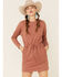 Wishlist Women's Sweatshirt Dress, Mauve, hi-res