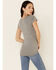 Image #4 - Idyllwind Women's Losing Charm Trustie Short Sleeve Graphic Tee, Heather Grey, hi-res