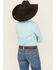 Image #4 - Cruel Girl Girls' Solid Long Sleeve Button-Down Western Shirt, Turquoise, hi-res