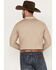 Cody James Men's Wooly Mammoth Western Long Sleeve Shirt, Tan, hi-res