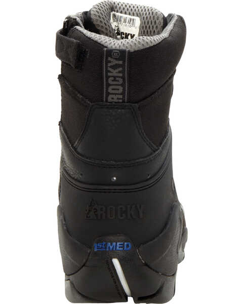 Image #7 - Rocky Men's 1st Med Carbon-Fiber Toe Boots, Black, hi-res