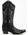 Image #2 - Circle G Women's Inlay Western Boots - Snip Toe, Black/grey, hi-res