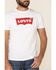 Levi's Men's Mattias White Batwing Logo Graphic T-Shirt , White, hi-res