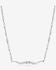 Image #2 - Montana Silversmiths Women's Western Silhouette Longhorn Bar Necklace, Silver, hi-res