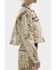 Image #2 - Azalea Wang Women's Cow Print Button-Down Cropped Denim Jacket, Multi, hi-res