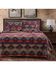 Image #1 - HiEnd Accents Gila Wool Blend King Size Blanket Set - 3 Piece, Multi, hi-res