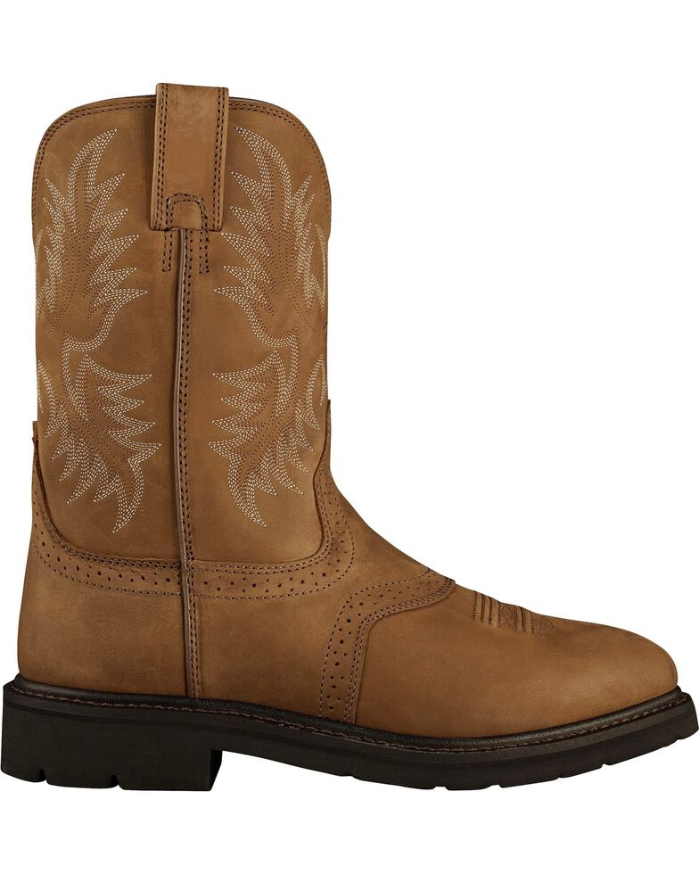 ariat men's sierra work boots