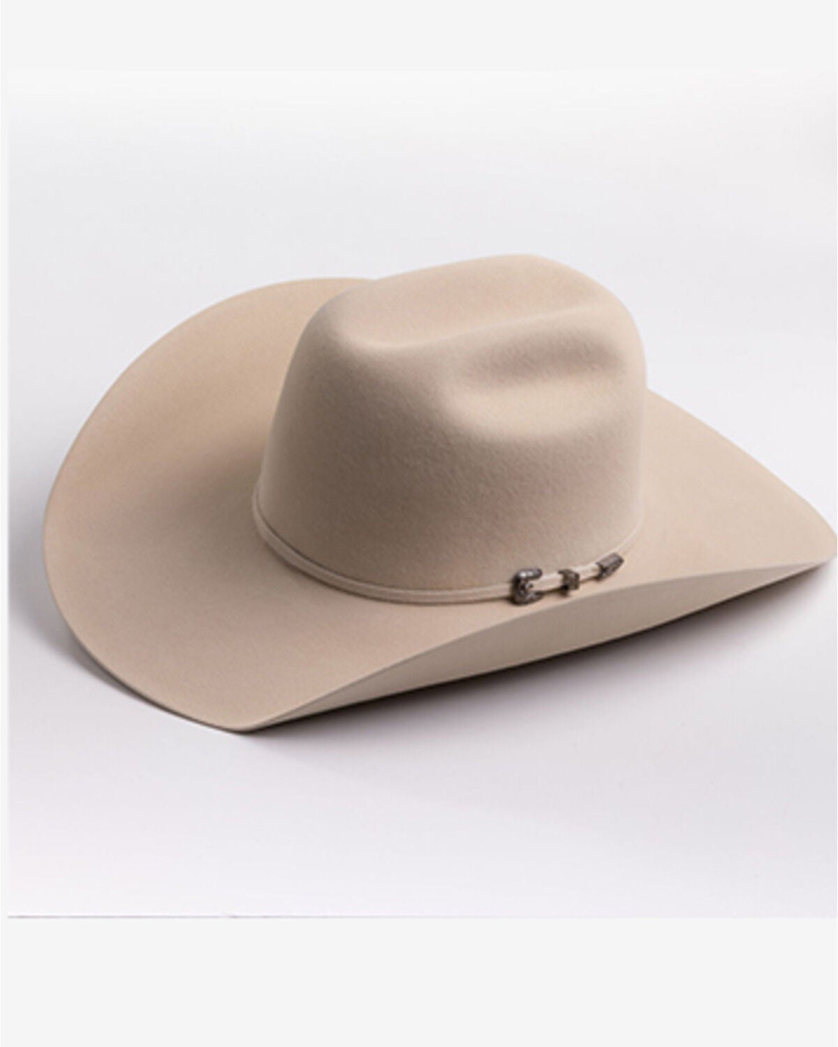 Larry Mahan Genoa 6X Felt Cowboy Hat, Silver Belly, hi-res