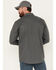 Image #4 - Cody James Men's FR Lightweight Long Sleeve Pearl Snap Work Shirt, Grey, hi-res