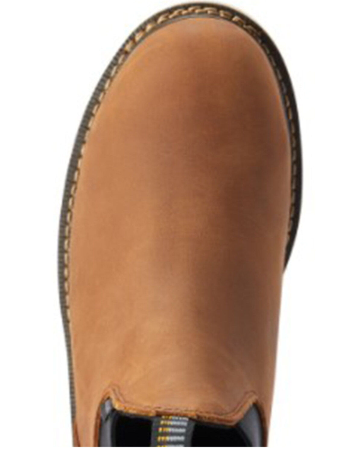 Image #4 - Ariat Women's Rebar Wedge Chelsea H20 Pull On Work Boots - Composite Toe, Brown, hi-res