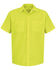 Image #1 - Red Kap Men's Enhanced Visibility Short Sleeve Work Shirt - Tall, , hi-res