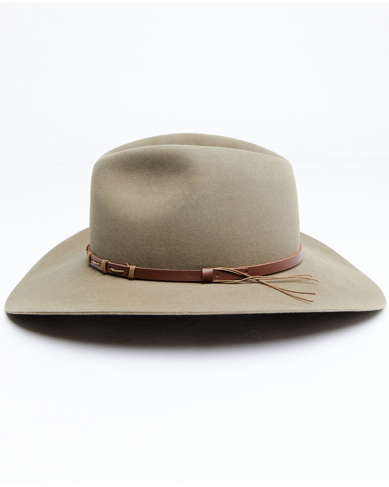Rodeo King 5X Pecan Tracker Bonded Leather Western Felt Hat Boot Barn