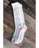 Image #1 - Boot Barn Women's Basic Over The Calf Socks - 3 Pack, White, hi-res