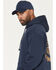 Image #3 - Troll Co Men's Haggler Hooded Sweatshirt, Navy, hi-res