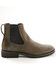 Image #2 - Cody James Men's Dakota Ankle Boots - Round Toe, Dark Grey, hi-res