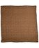 Image #2 - M & F Western Men's Brown Jacquard Silk Wild Rag, Brown, hi-res