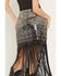 Image #4 - Idyllwind Women's Synterra Ombre Sequins Fringe Mini Skirt, Silver, hi-res