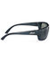 Hobie Men's Snook Satin Black & Gray Polarized Sunglasses , Black, hi-res