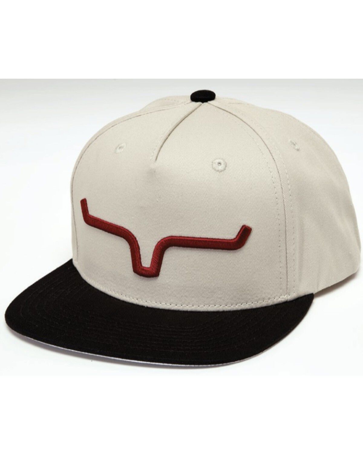 Kimes Ranch Men's Weekly Ball Cap, Black/white, hi-res