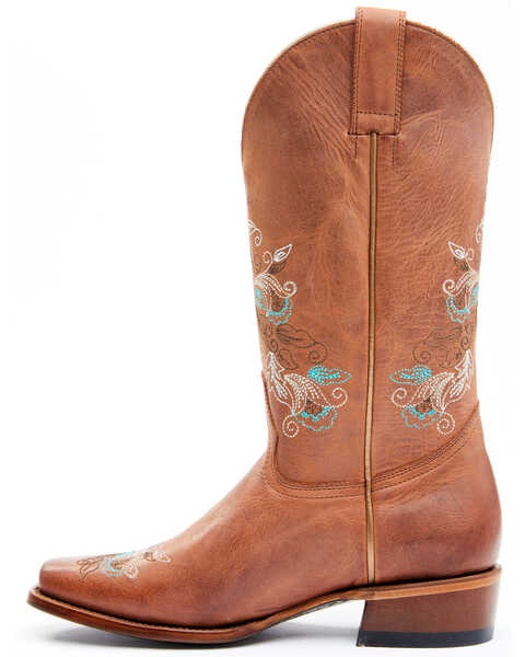 Image #4 - Shyanne Women's Neve Western Boots - Square Toe, Brown, hi-res